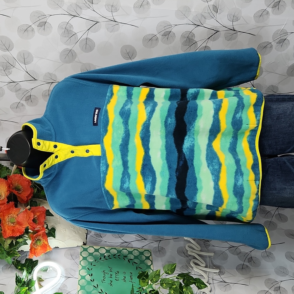 Lands' End Heritage Fleece Pullover - Picture 3 of 9